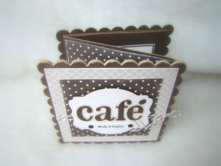 Mini Album Café1