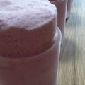 Mini soufflé glacé aux fruits rouges