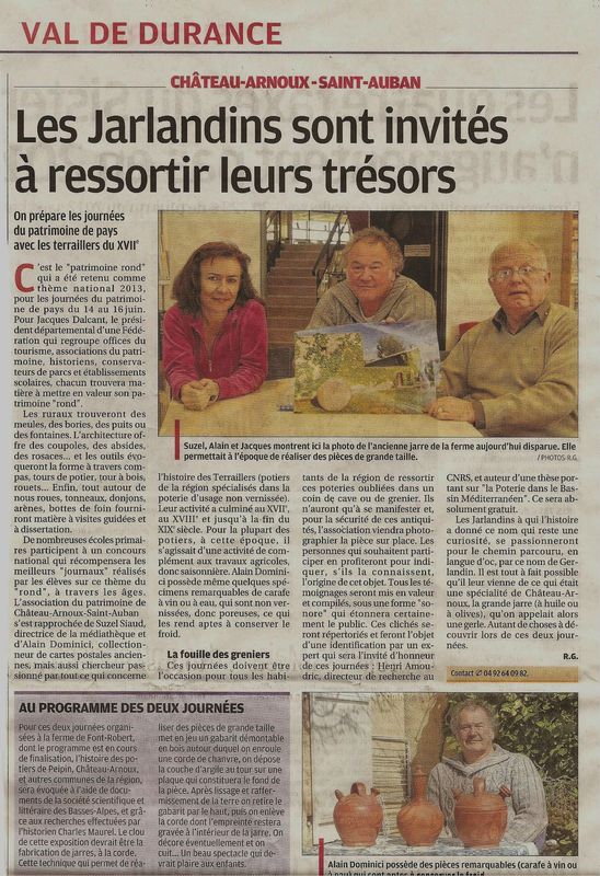 Article du 10 AVRIL 2013