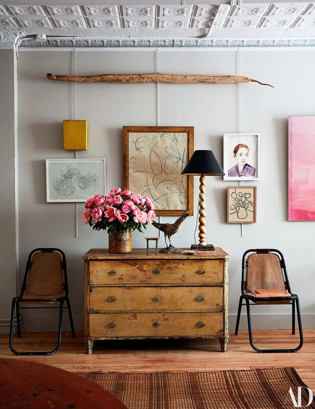 Vintage Eclectic Manhattan home of John Derian photos by Stephen Kent Johnson (1)
