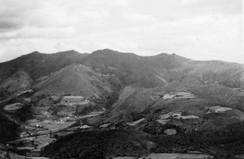 VDN 16 Vue du sommet Bidarray le 15 septembre 1950