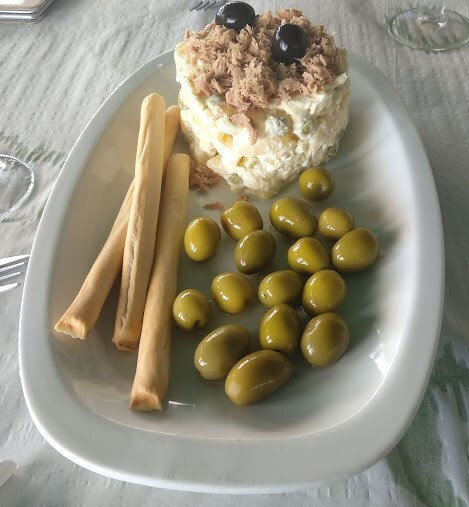 macedoine de legumes au thon et à l'aioli