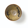 Bol en grès émaillée, jizhou, dynastie song (960-1279)