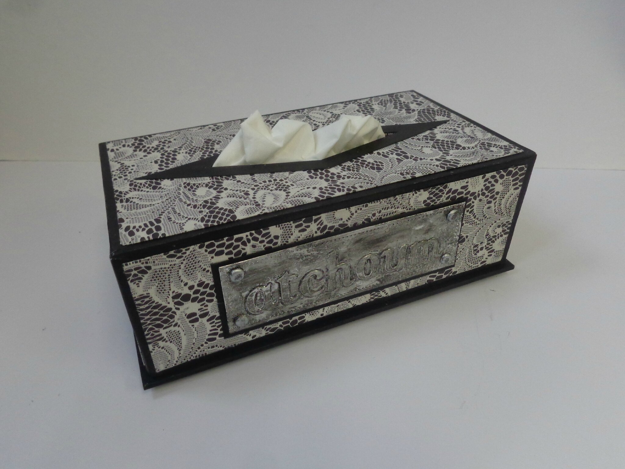 Boîte à Mouchoirs en Acrylique : 22 × 12 × 9 cm Boîte à mouchoirs  rectangulaire, boîte