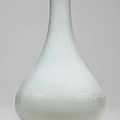 A white porcelain bottle vase, joseon dynasty, late 18th century