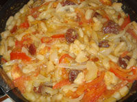 mogettes_chorizo_etape6