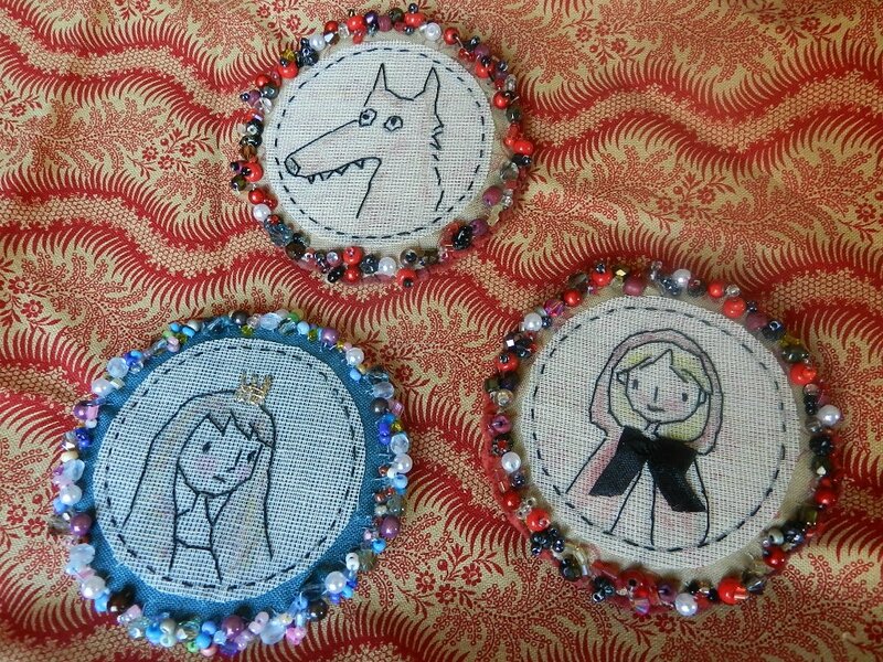 Atelier broches . - atelier la poupée
