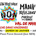 Marchons Enfants à Vincennes le 30 janvier 2021