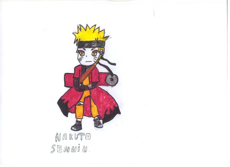 Naruto Sennin Chibi Dessins Mangasx