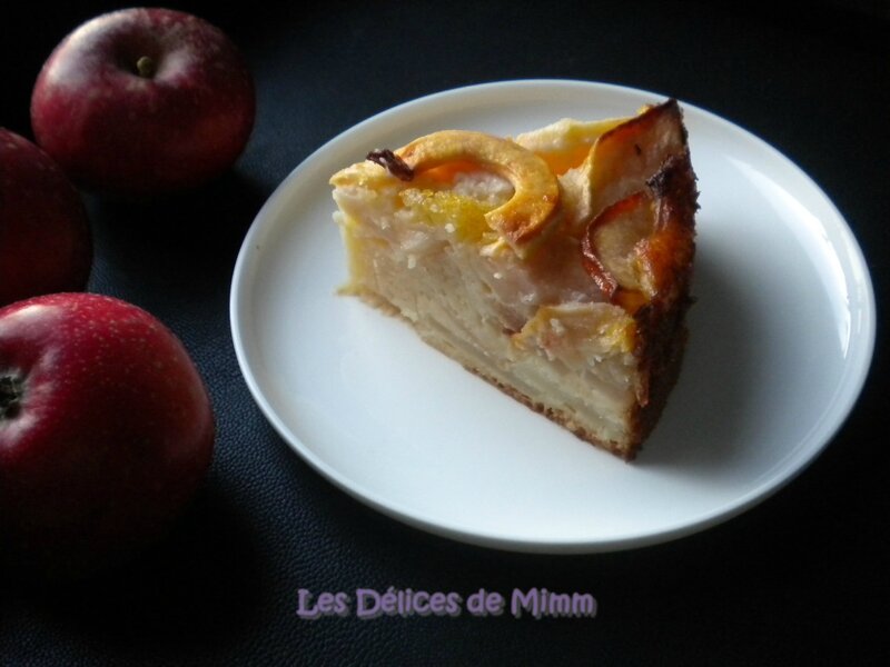 Gâteau-flan aux pommes 8