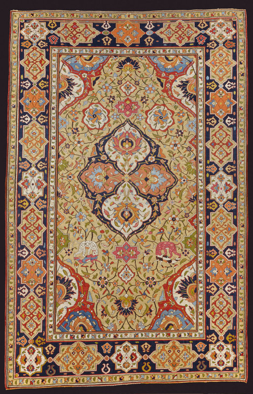 Weaving-Tapestry-Woven-Medallion-Carpet