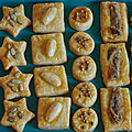 Petits biscuits au fromage pour l'aperitif