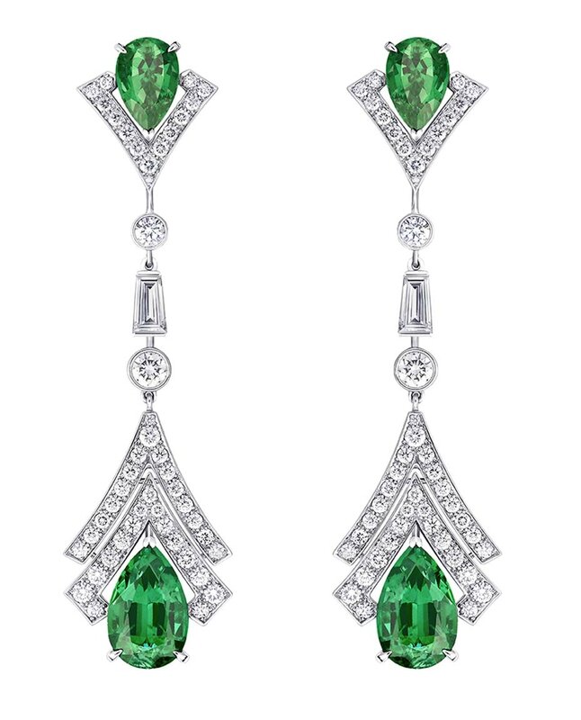 Louis Vuitton Acte V Metamorphosis high jewellery earrings