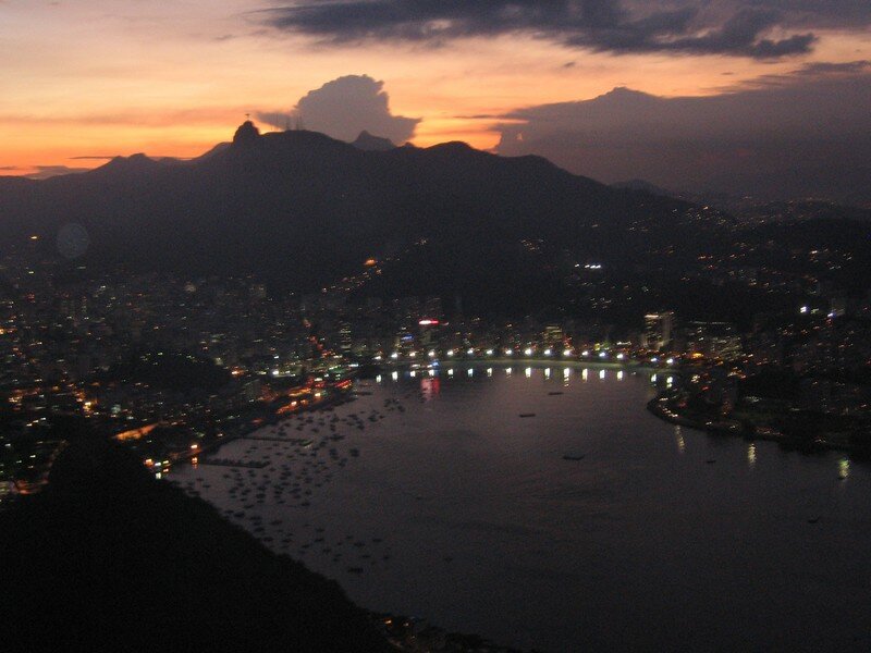 Coucher De Soleil Depuis Le Pain De Sucre Photo De Rio De