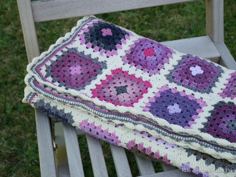 Plaid granny roses Septembre 04