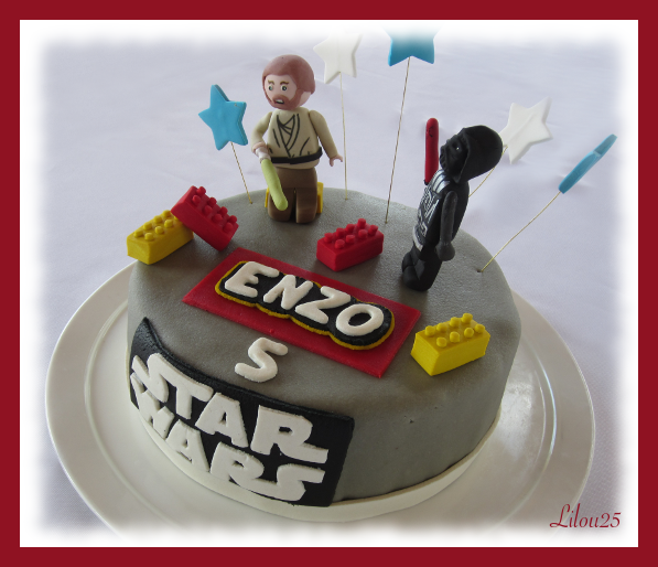 Gateau Lego Star Wars Gateaux En Fete De Lilou 25