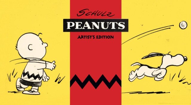 charles schultz peanuts artist edition HC