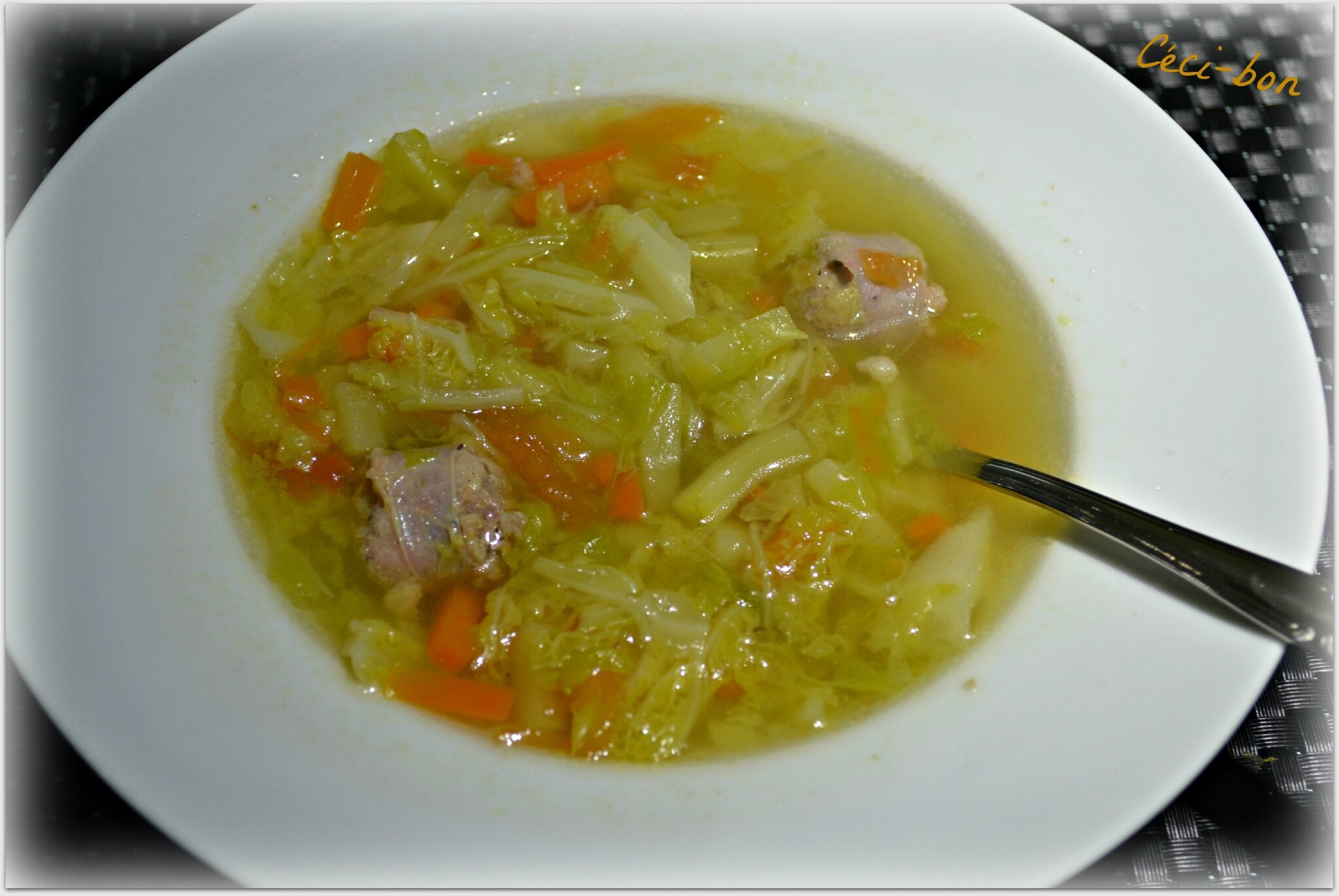 Soupe au chou vert : Recette de Soupe au chou vert