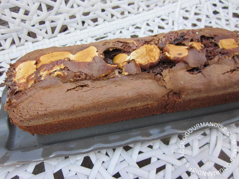 Cake Au Chocolat Coeur Fondant De Chamallow Accrogourmandise