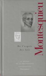 Montesquieu et l'Esprit des lois