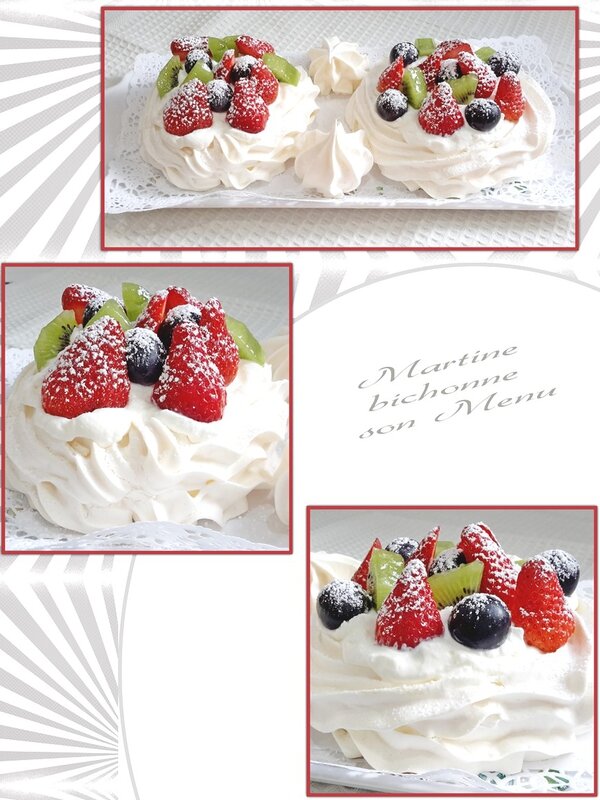 pavlova aux fruits rouges pavlova aux fruits rouges