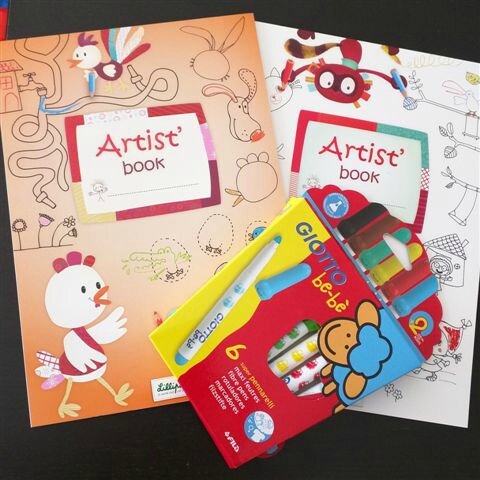 Kit Lilliputiens pour ptits artistes ©Kid Friendly