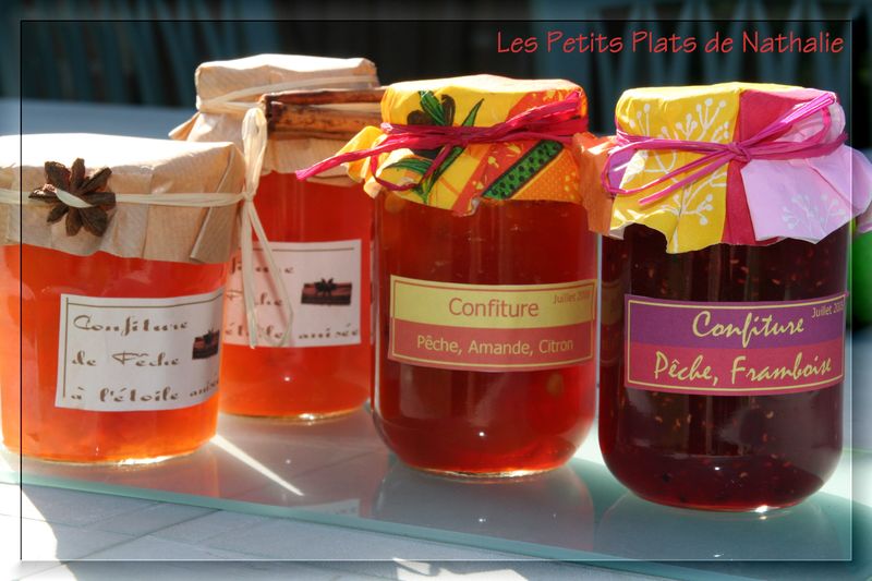 Confiture à base de pêche 3 Confiture pêche citron amandes Les