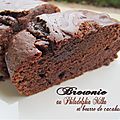 Brownie au philadelphia milka et beurre de cacahuètes