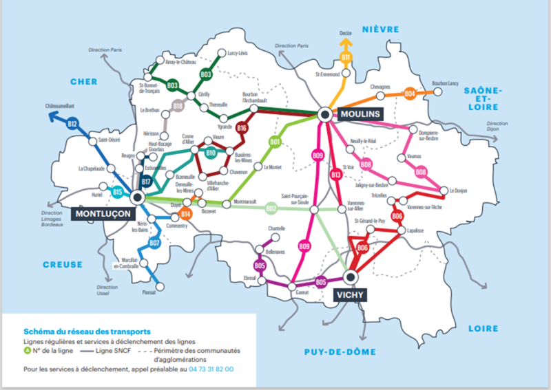 Comment s'appelle le réseau des trains express régionaux d'auvergne-rhône-alpes
