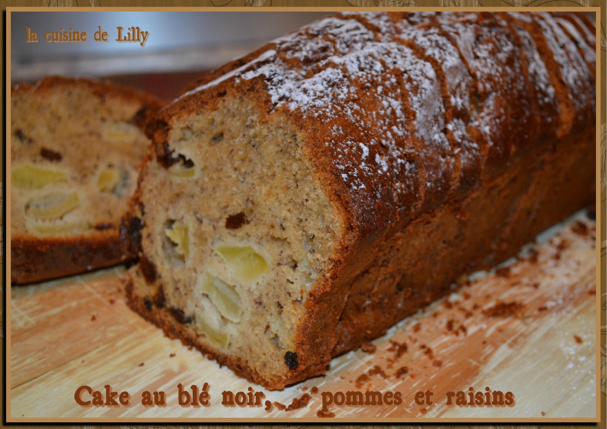 Cake Au Ble Noir Pommes Et Raisins La Cuisine De Lilly Cake Au Ble Noir Pommes Et Raisins La Cuisine De Lilly