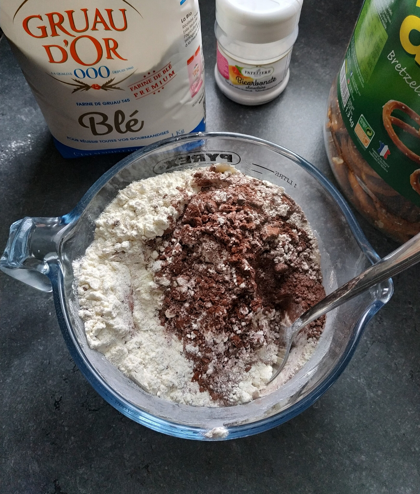 Cookies au Chocolat, Beurre de Cacahuètes et Bretzels - Les