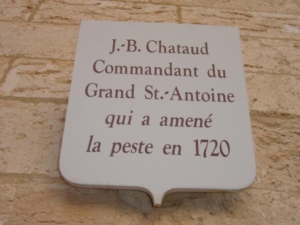 Plaque de Jean-Baptiste Chataud