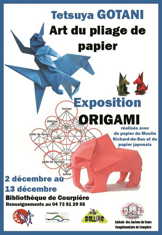 Expo origami Courpiere 2013
