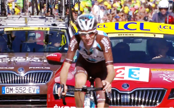 Photo 18ème étape Romain Bardet