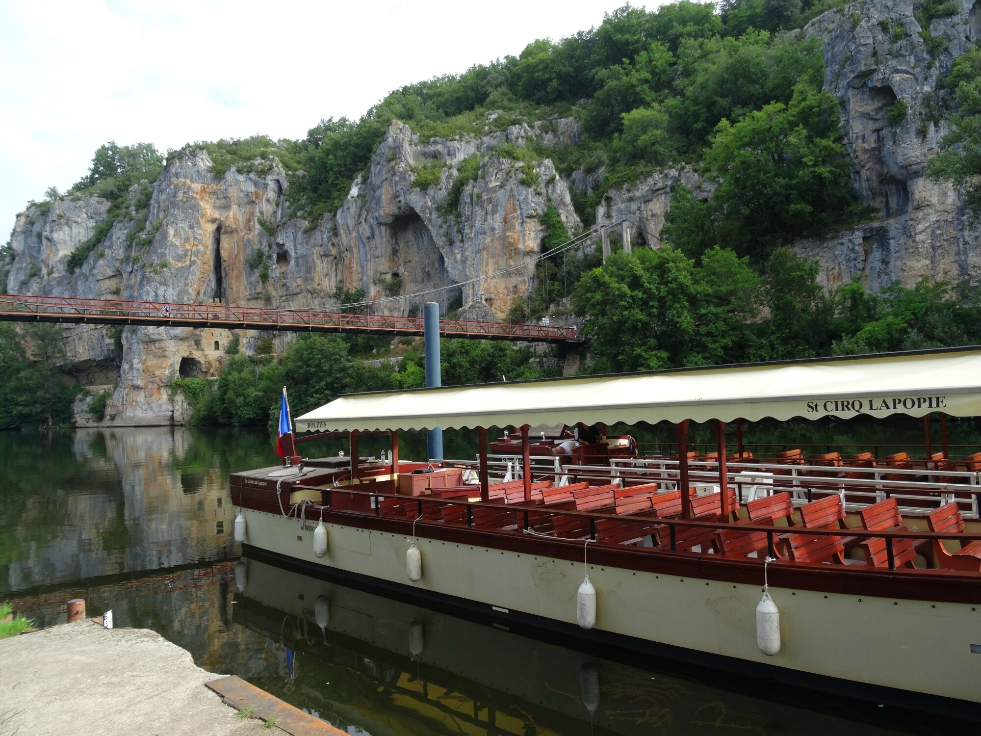 Une petite croisière en gabare sur le Lot Carton et chiffons