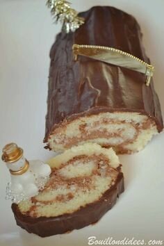 Biscuit façon génoise pour gâteau roulé sans oeufs {vegan} - Perle en sucre