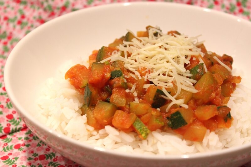 Recette Vegetarienne A La Courgette Et Au Riz Pour Ceux Qui