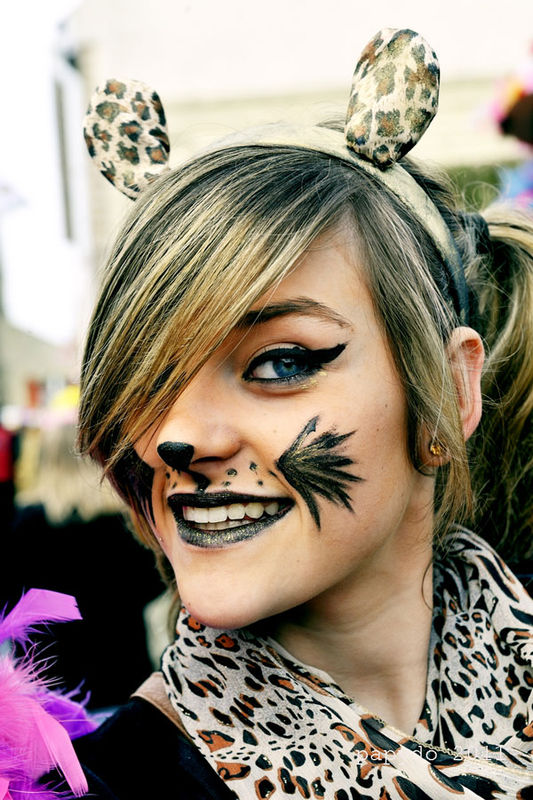 Maquillage Carnaval facile Chat 