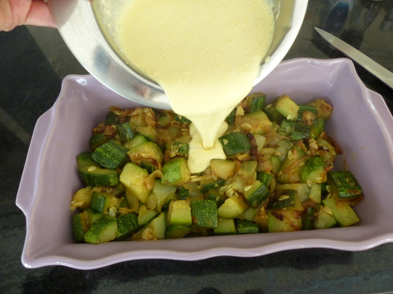 Flan de courgette au curry et au parmesan Philandcocuisine