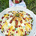 Mesfouf algérien ( couscous sucrés aux fruits secs)