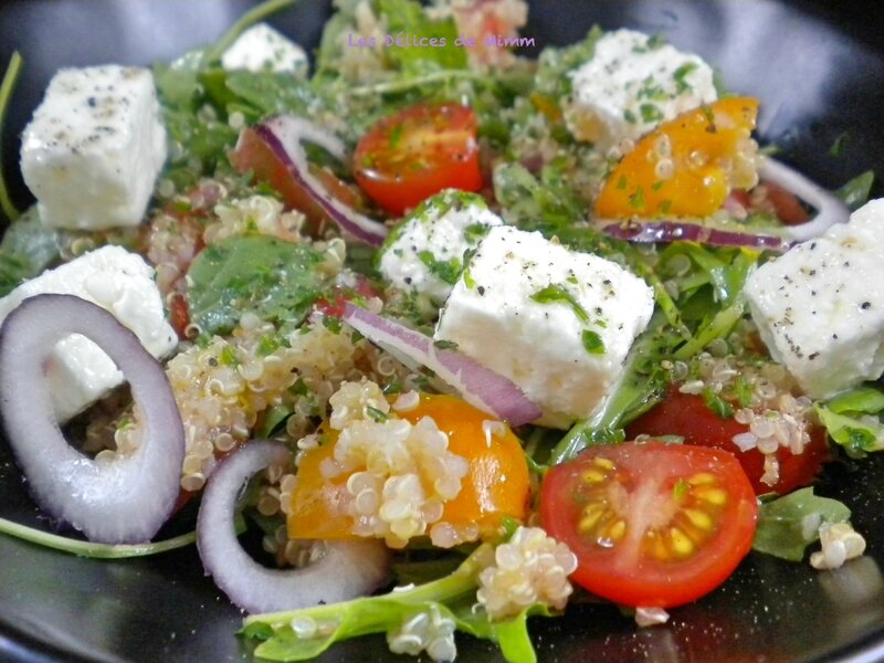 Salade de quinoa à la feta 3