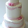 Wedding cake, carton et modelage