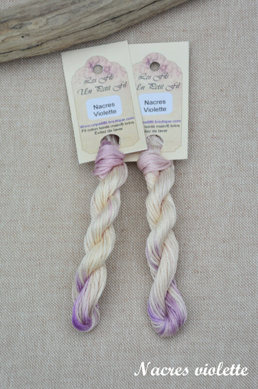 nacres violette