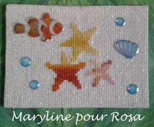 Maryline pour Rosa étoile de mer