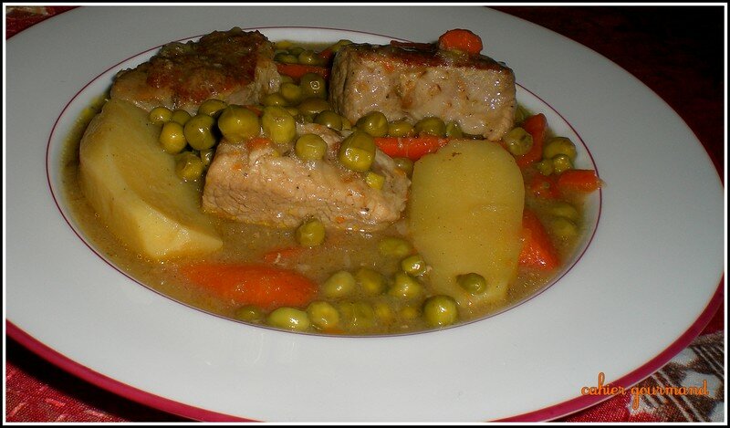 Ragout De Veau Aux Petits Pois Du Jardin Recette De Famille