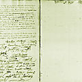 Le 11 août 1789 à mamers : adresse de félicitation à l’assemblée nationale pour ses travaux.