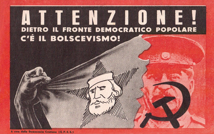 16propaganda_1948 anti Fronte Democratico Popolarebis