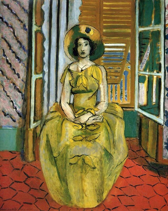 1931, La robe jaune