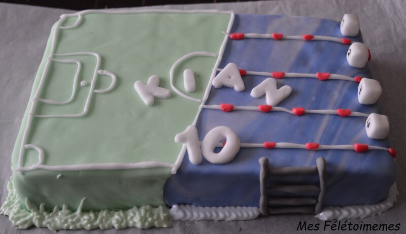 Gateau Foot Piscine Mes Feletoimemes