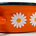Vintage ... cassolette japy * tôle émaillée 